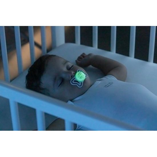 Silikonový dudlík Physio Light 16m, 2ks Lumi