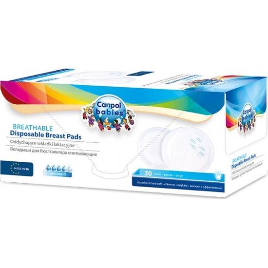Canpol Babies Jednorázové vložky do podprsenky Canpol Babies - 30 ks