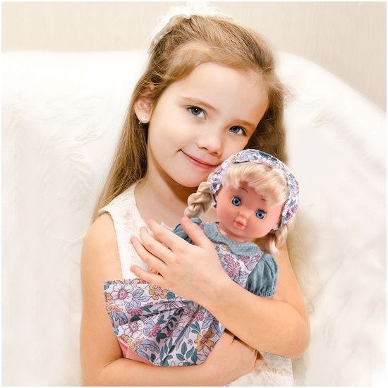 Dětská panenka Bella s příslušenstvím 25 cm