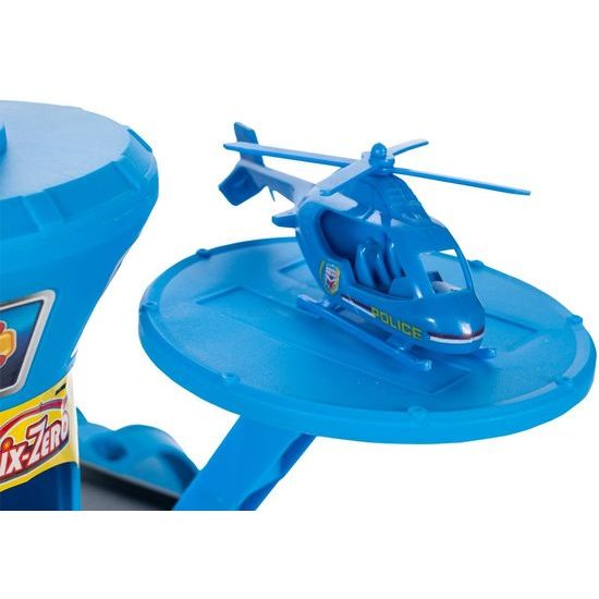 Policejní centrum s dráhou, autíčky a helikoptérou Police Station