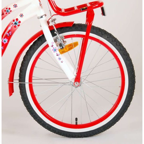 Dětské kolo Volare Lovely červeno-bílé 20"
