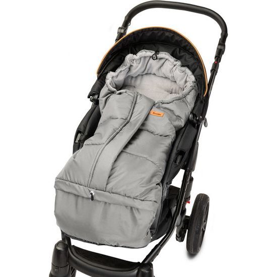 Sensillo Zimní fusak Combi Polar 3v1 šedý