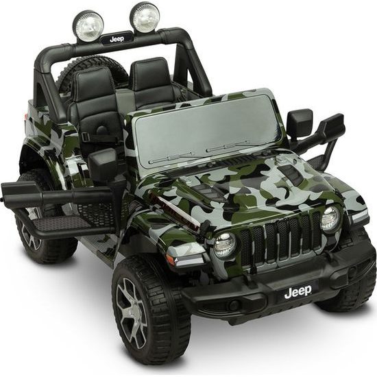 Elektrické terénní auto Toyz - Jeep Rubicon Camo