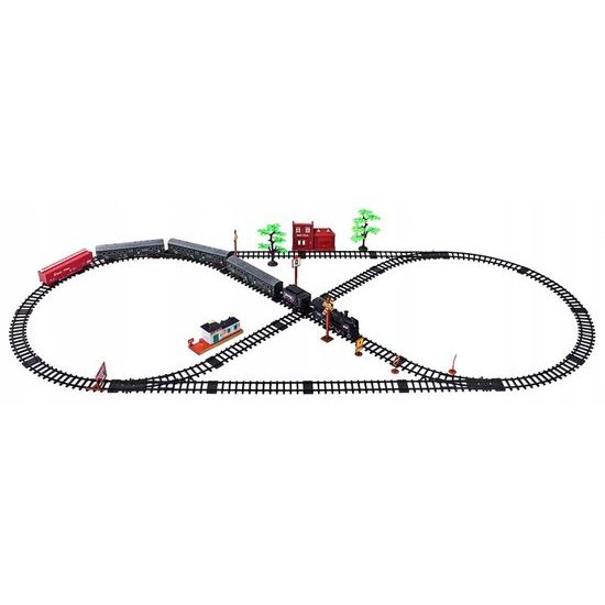 Doris vláčkodráha na baterie s kouřovými a světelnými efekty Rail King