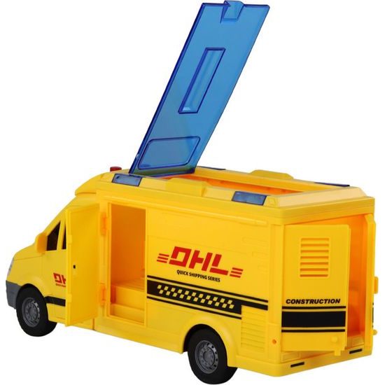 Dodávka 1:16 DHL na setrvačník žlutá