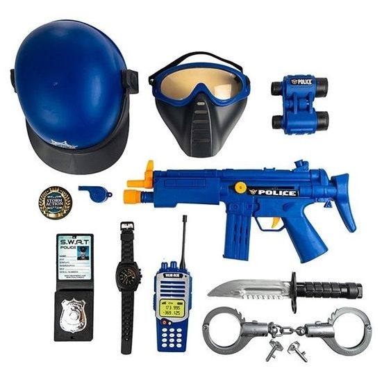 Policejní sestava pro děti Police Team s příslušenstvím