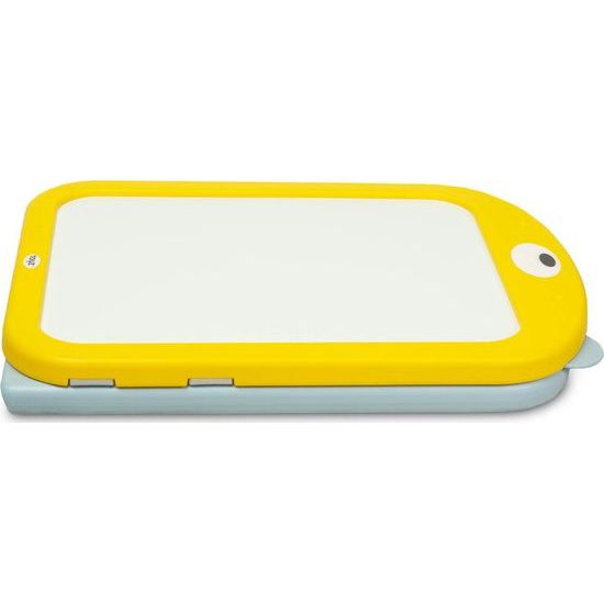 Dětská vzdělávací Magnetická tabule s židličkou TED - Toyz žlutá