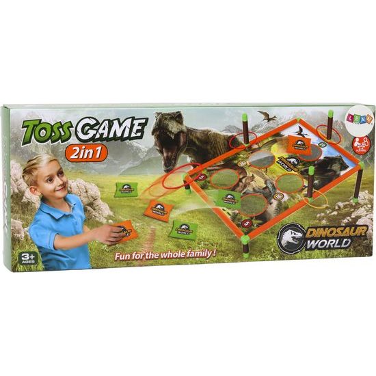 Arkádová hra Házení na terč- dinosauři