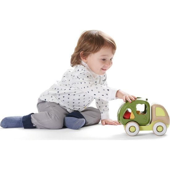 CHICCO Auto popelářské recyklační s vkládacími kostkami Eco+