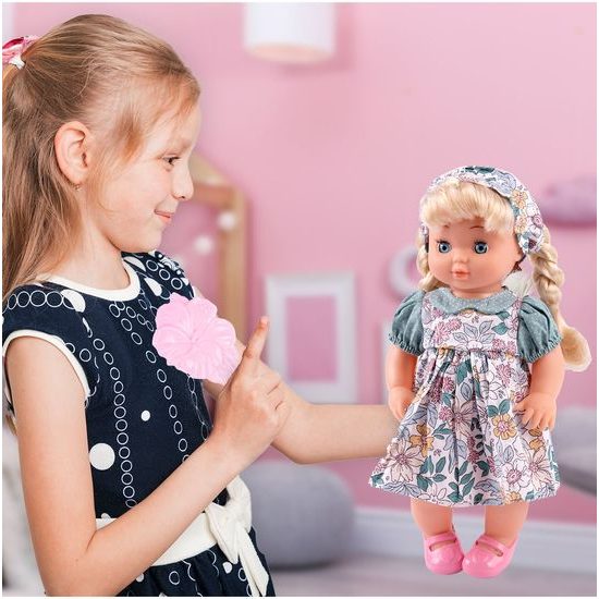 Dětská panenka Bella s příslušenstvím 25 cm