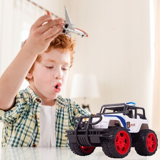 Policejní auto na dálkové ovládání Super Police Car 1:14