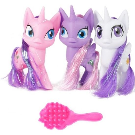 Jednorožec mini česací s hřebenem - mix 3 barvy