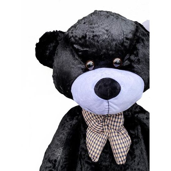 Plyšový medvěd Kvído 130 cm černý