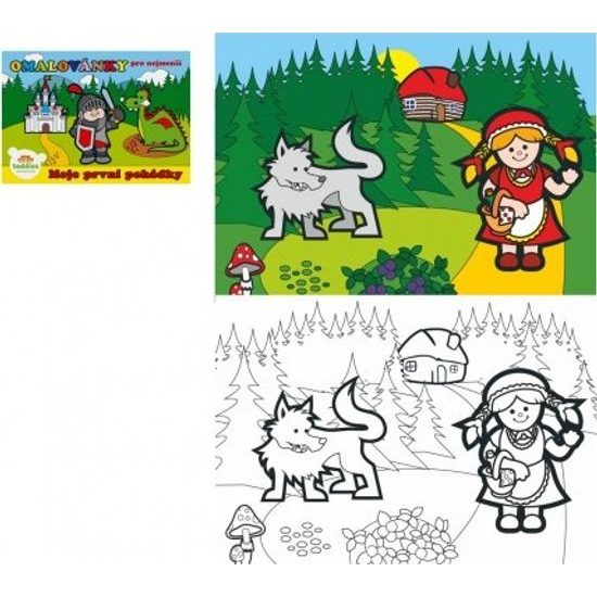 Omalovánky - Moje první pohádky