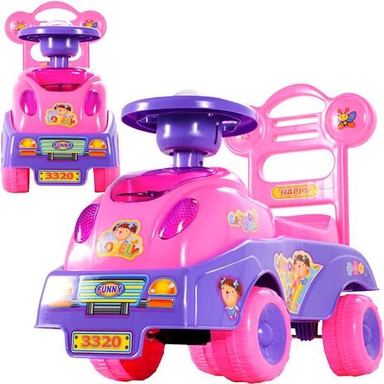 Dětské mini odrážedlo s melodiemi Cartoon Car