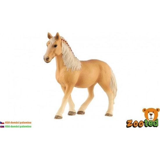 Kůň domácí palomino zooted