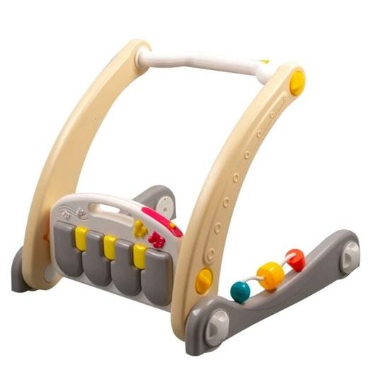 Haunger chodítko 2v1 s hrací dekou a piankem Happy Childhood