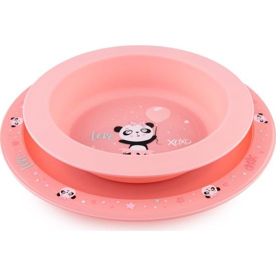 Canpol Babies Canpol babies Plastová sada nádobí Exotic Animals - Panda