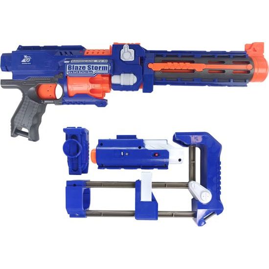 Dětská pistole na pěnové náboje s rotačním zásobníkem