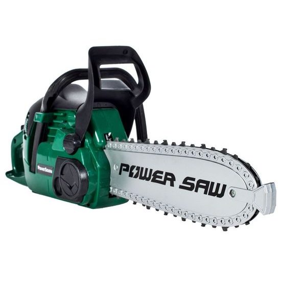 Dětská motorová pila Chain Saw zelená
