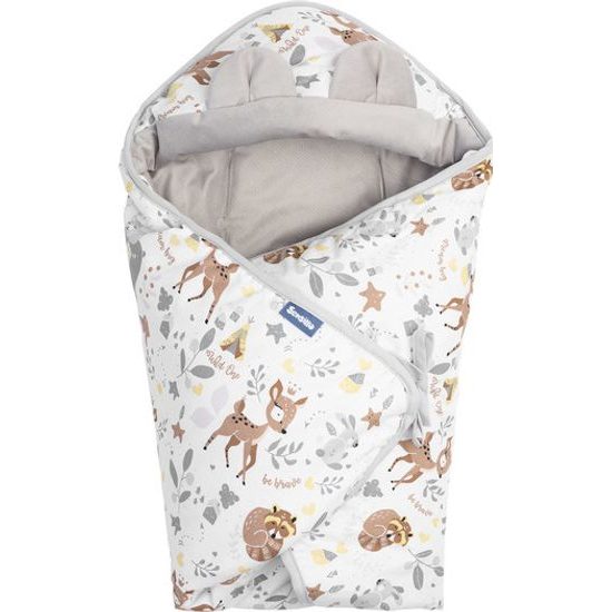 Sensillo Zavinovačka do autosedačky velvet srnky