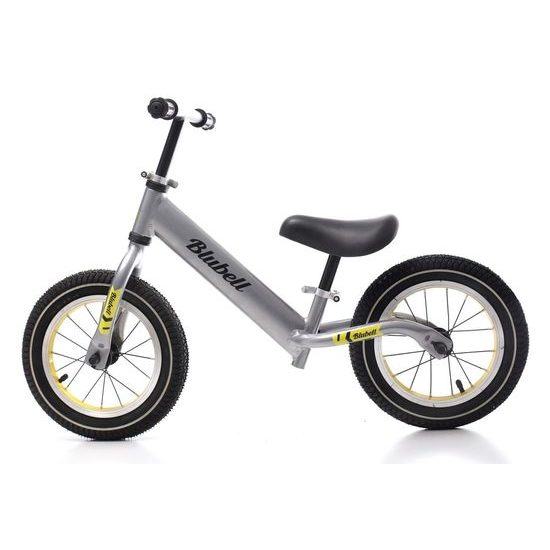 Dětské odrážedlo s nafukovacími koly 12" Felix stříbrné