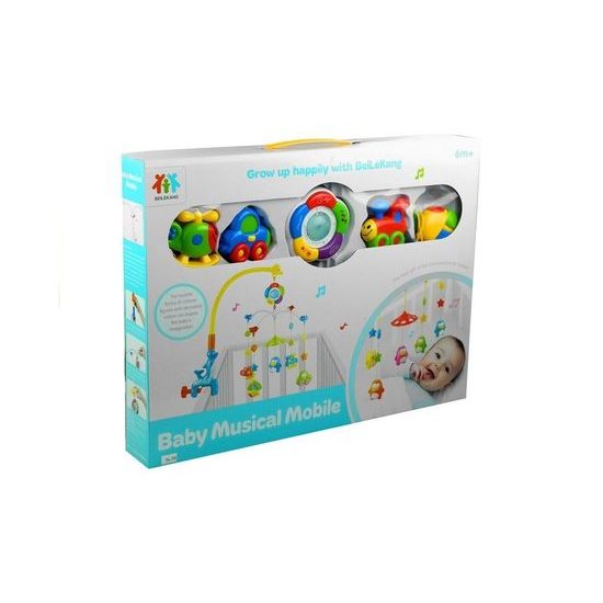 Majlo Toys kolotoč nad postýlku s časovačem