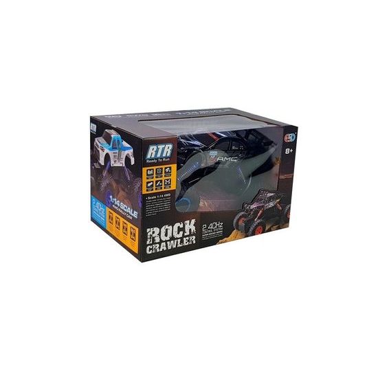 Terénní auto na dálkové ovládání Rock Crowler černé 1:14