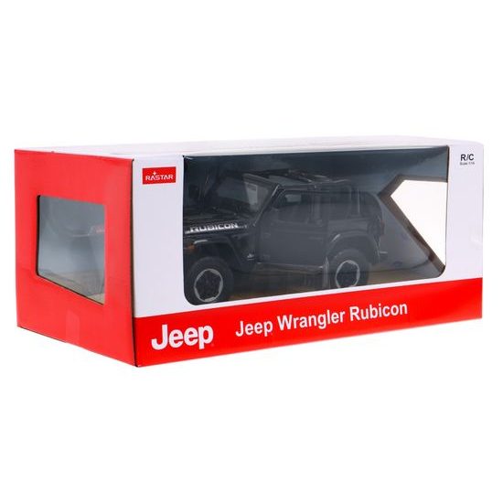 Rastar auto na dálkové ovládání Jeep Wrangler Rubicon 1:14 černé