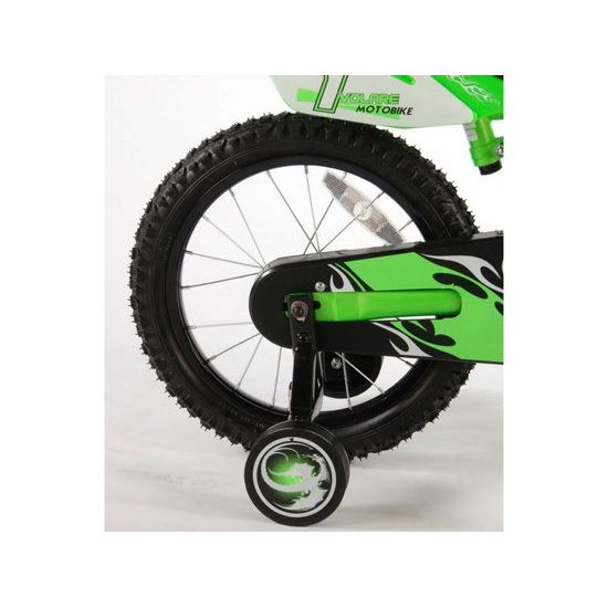 Dětské kolo Volare Motobike Green 16"