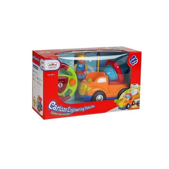 Autíčko na dálkové ovládání pro nejmenší Míchačka