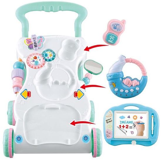 ROZBALENO Aktivní dětské chodítko 2v1 White Walker