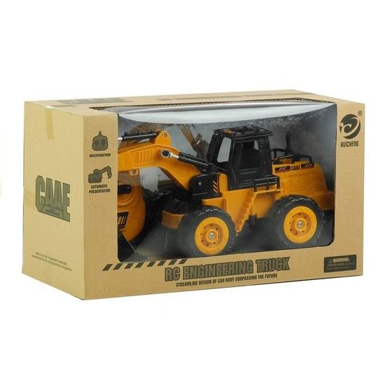 Bagr na dálkové ovládání Cate s pohyblivou širokou lžící 1:36