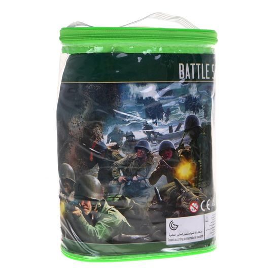 Sada plastových vojáčků s vlajkami Battle Squadron 300 kusů