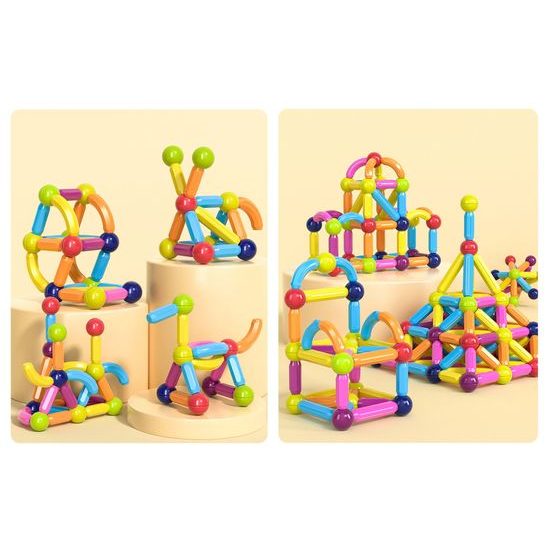 Magnetická stavebnice Magnet Sticks 46 dílků