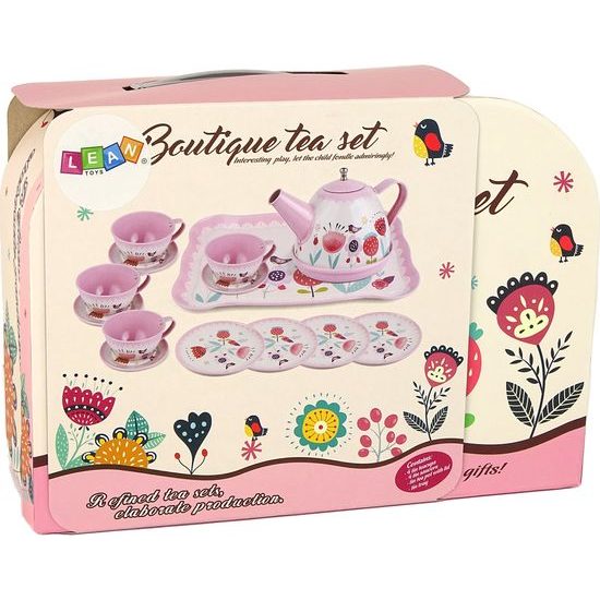 Dětská sada na čaj nebo kávu v kufříku