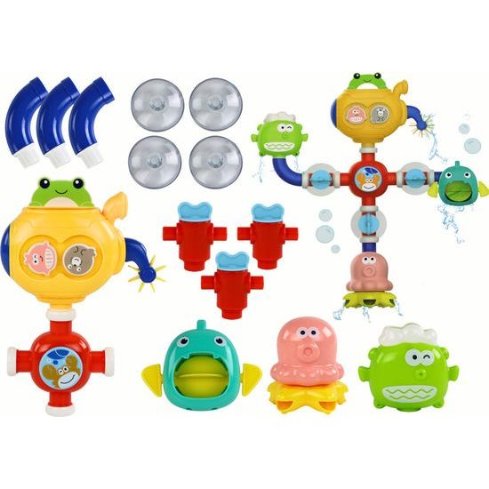 Vodní hračka Přelevací robot + přísavky