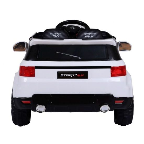 Dětské elektrické autíčko Land Rapid Racer bílé