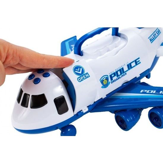 Interaktivní letadlo se světly a zvuky Police Airplane II