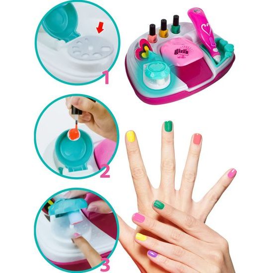 Dětské nehtové studio na baterie Just Nail II