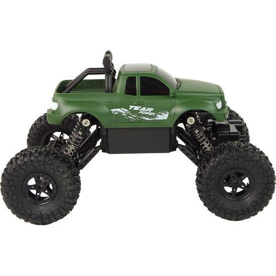 Terénní auto dálkově ovládané RC, zelená