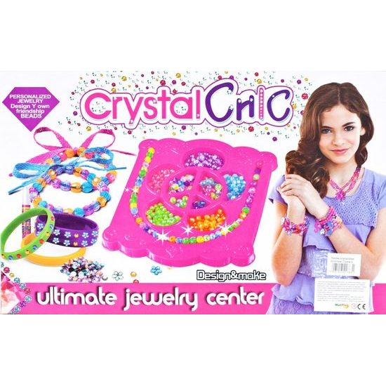 Velká sada na výrobu šperků Crystal Chic