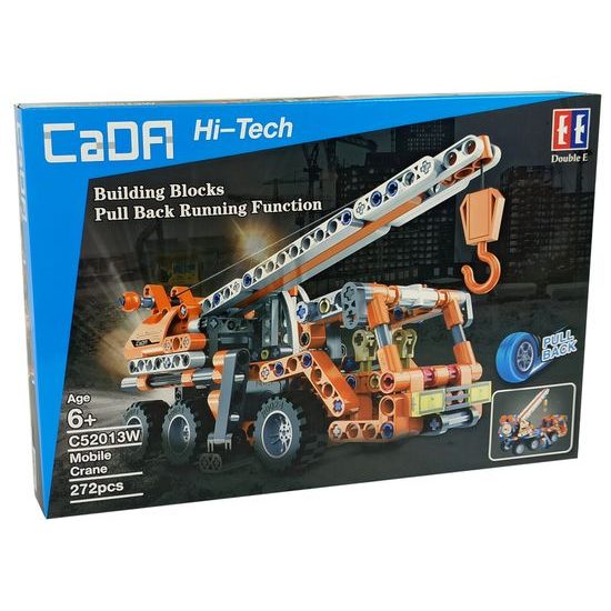 CaDA dětská stavebnice Jeřáb 272 dílků