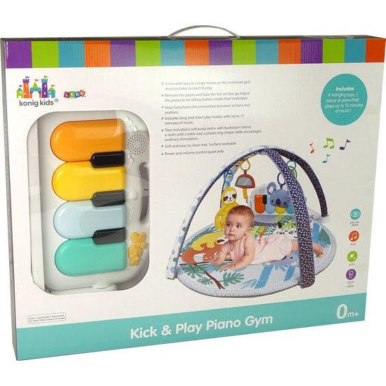 Hrací podložka pro miminko Koala s klavírem