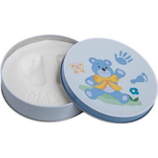 Sada na otisk dětské ručky - modrá