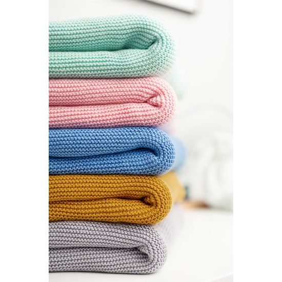 Dětská deka bambusovo-bavlněná 80x100 cm šedá