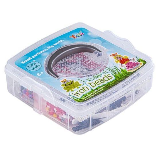 Korálky na žehlenie Princezná a Žaba 2000 kusov