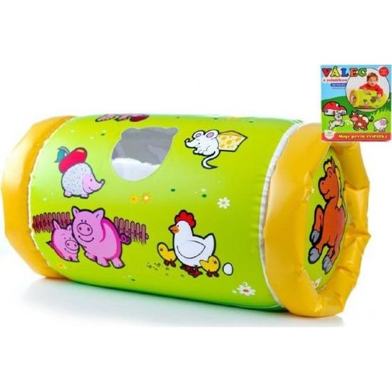 Nafukovací Válec s rolničkou - Moje první zvířátka