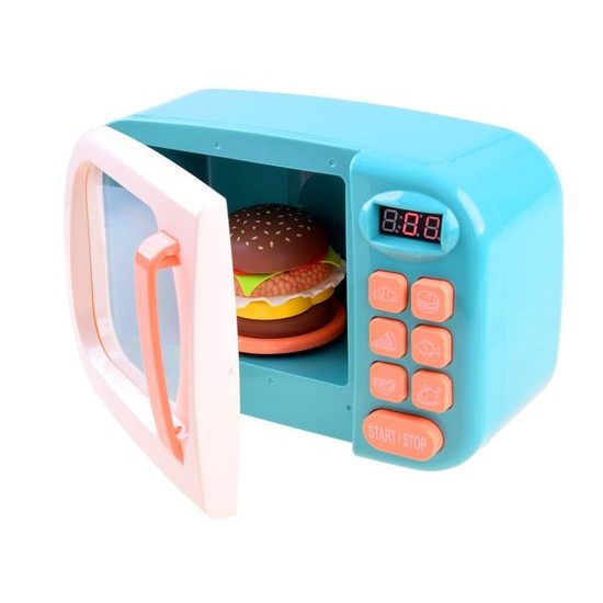 Majlo Toys dětská mikrovlnná trouba na baterie Kids Microwave zelená