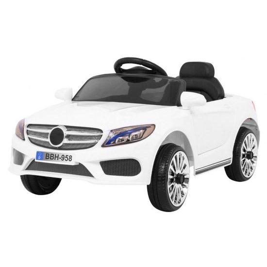Dětské elektrické autíčko Best bílé